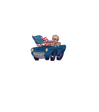 'Ridin'' with Biden - SUA 2020 alegeri' model gri pe tricou