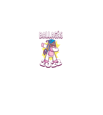 Inorog Bacalaureat model alb pe tricou