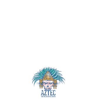 Aztec Warriors model negru pe tricou