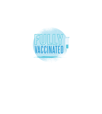 Complet vaccinat model albastru regal pe tricou