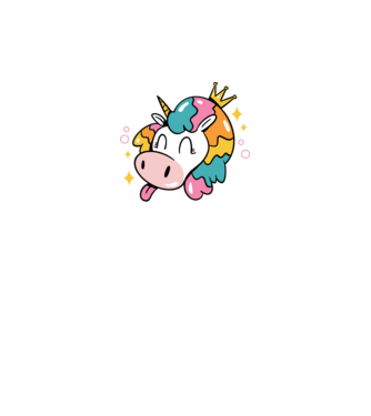 Birthday Princess Unicorn model negru pe tricou