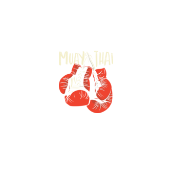 Muay Thai model albastru jeanși pe tricou