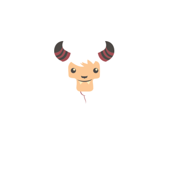 Goat Halloween model bordo pe tricou