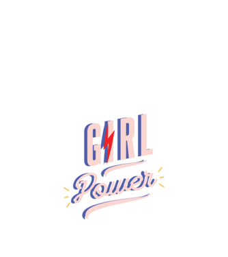Girl Power de Ziua Femeii model negru pe tricou