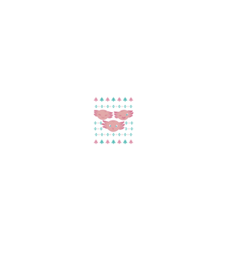 Pulover urât Axolotl model negru pe tricou