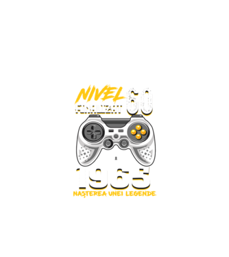 Nivel Finalizat 60 1965 model negru pe tricou