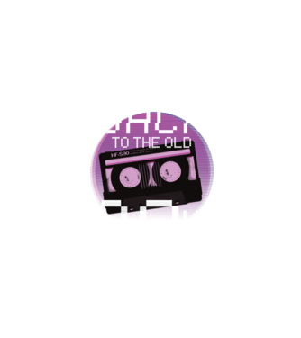 'Back to the 90s Înapoi în anii ''90' model negru pe tricou