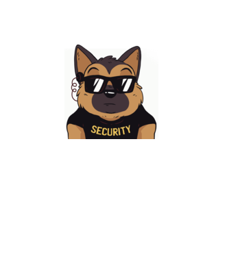 Ciobănesc german Security tricou amuzant cu Câine model gri pe tricou