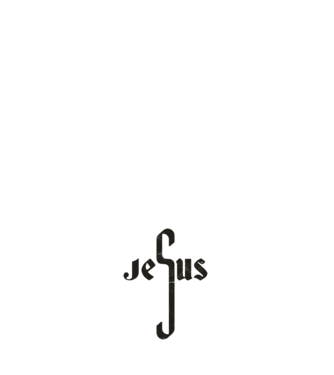 Iisus Cruce model alb pe tricou