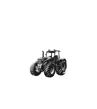 Cel mai bun tractorist model negru pe tricou