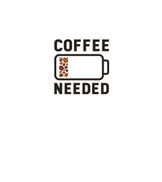 Am nevoie de cafea model gri pe tricou