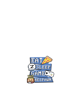 Eat, Sleep, Game respawn model alb pe tricou
