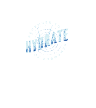 Remember to Hydrate model turcoaz pe tricou