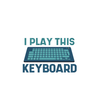 Tastatura Gamer model alb pe tricou