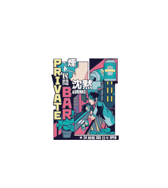 Anime Vaporwave benzi desenate model alb pe tricou
