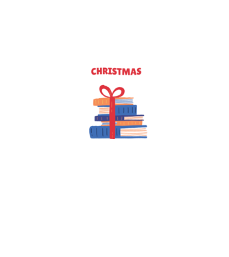 All I want for Christmas is Books tricou cu cărți model negru pe tricou