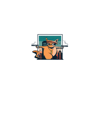 Pew Pew Pew Madafakas Pisică model negru pe tricou