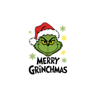 Merry Grinchmas Alb model alb pe tricou