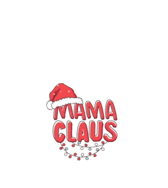 Mama Claus model nisipiu pe tricou