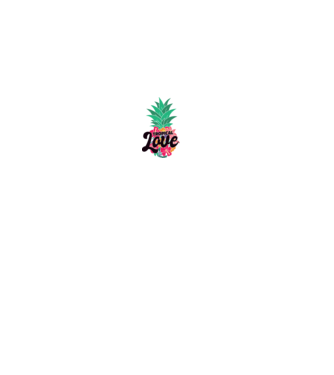 Ananas Tropical Love model roz deschis pe tricou