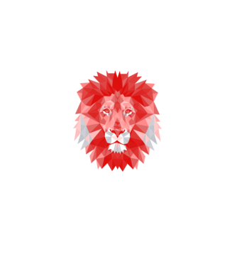 Red Lion model negru pe tricou