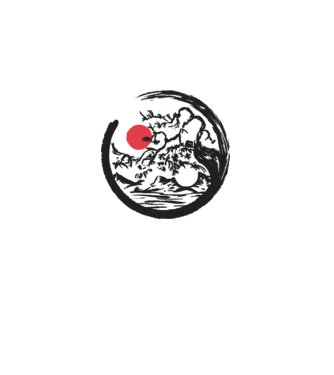 Yin-Yang Bonsai model alb pe tricou
