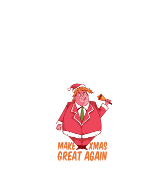 Make Xmas Great again Trump tricou amuzant Crăciun model albastru închis pe tricou
