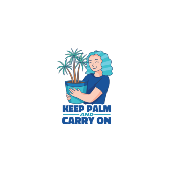 Keep Calm and Carry On model alb pe tricou