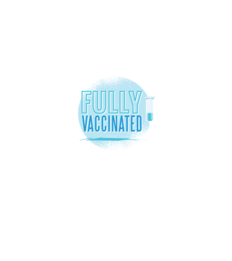 Complet vaccinat model turcoaz pe tricou