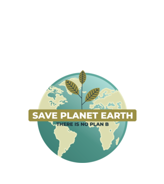 Să salvăm Pământul, nu există o altă planetă model negru pe tricou