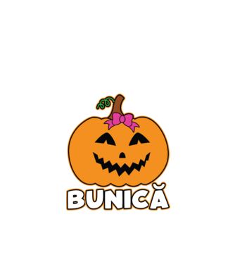 bunică model negru pe tricou
