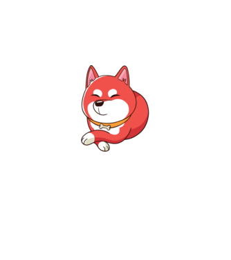 Pawfection Shiba Perfect model albastru deschis pe tricou