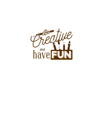 Be creative and have fun model gri pe tricou