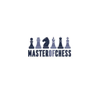 Master of Chess model alb pe tricou
