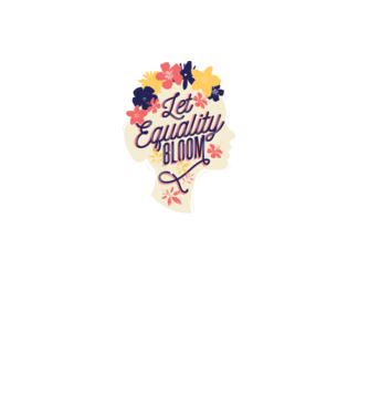Let Equality Bloom Ziua Femeii model turcoaz pe tricou
