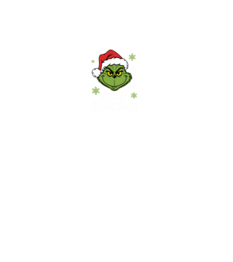 Merry Grinchmas Negru model negru pe tricou