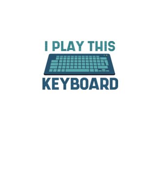 Tastatura Gamer model alb pe tricou