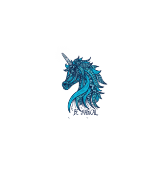 Unicorn magic model roz deschis pe tricou