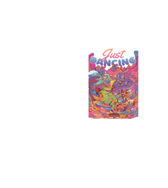 Just Dancing Fulgi de cereale model galben neon pe tricou