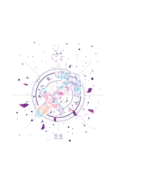 Saggitarius Zodiac model negru pe tricou