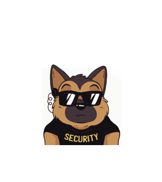 Ciobănesc german Security tricou amuzant cu Câine model verde de măr pe tricou