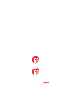 50 Namaste, 50 Fuck Off model alb pe tricou