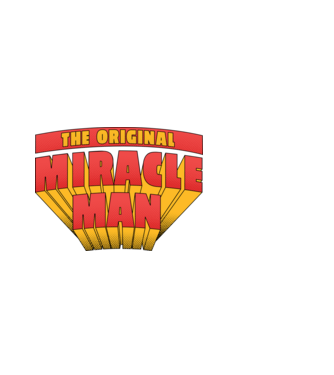 The Original Miracle Man model alb pe tricou