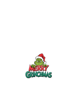Merry Grinchmas model negru pe tricou