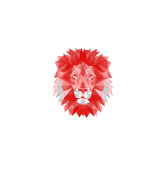 Red Lion model negru pe tricou