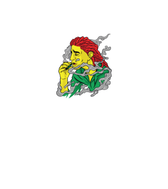Dreadlock model negru pe tricou