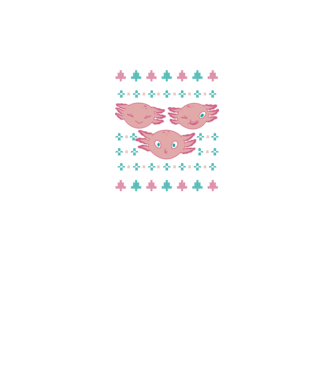Pulover urât Axolotl model negru pe tricou