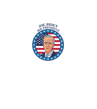 Joe Biden cel de-al 46-lea președinte al SUA model alb pe tricou