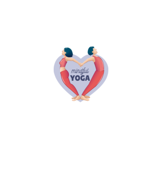Dragoste Yoga - tricou Yoga model albastru închis pe tricou