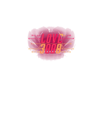 Love 3000 model turcoaz pe tricou